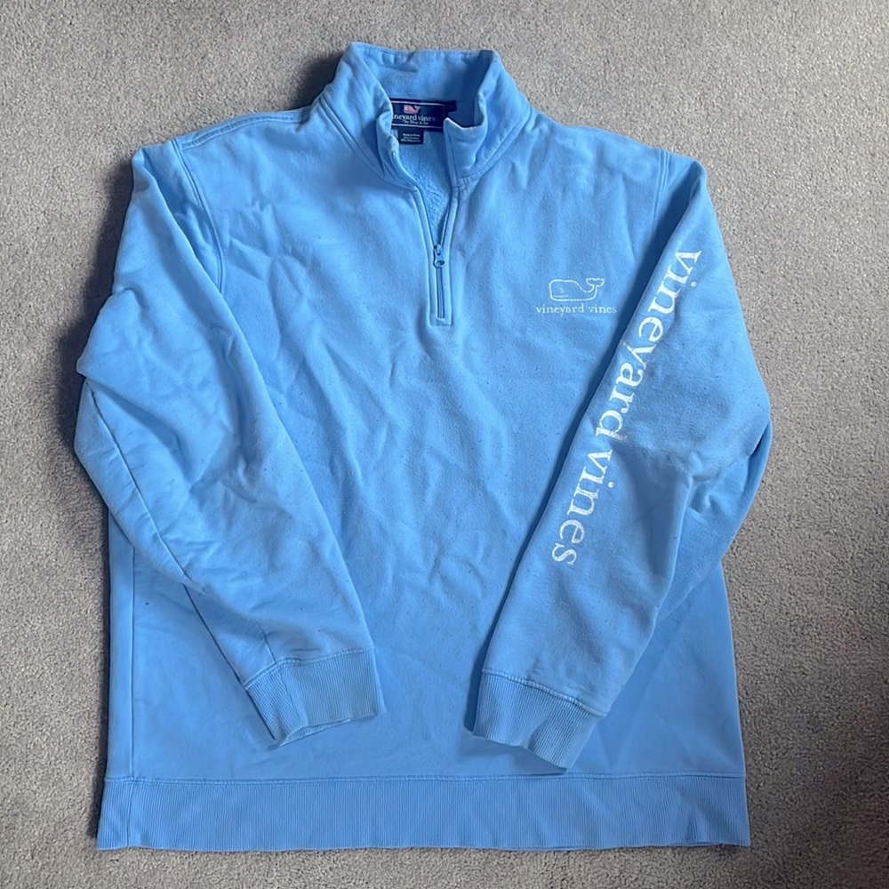 Vineyard Vine Baby Blue Crewneck
